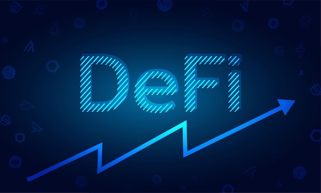 Vector Tài chính phi tập trung Defi để trao đổi tiền điện tử.