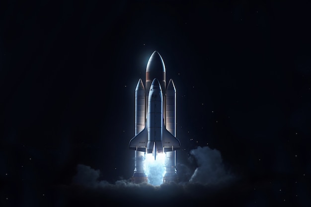 Vector Tên lửa bay xuyên không gian