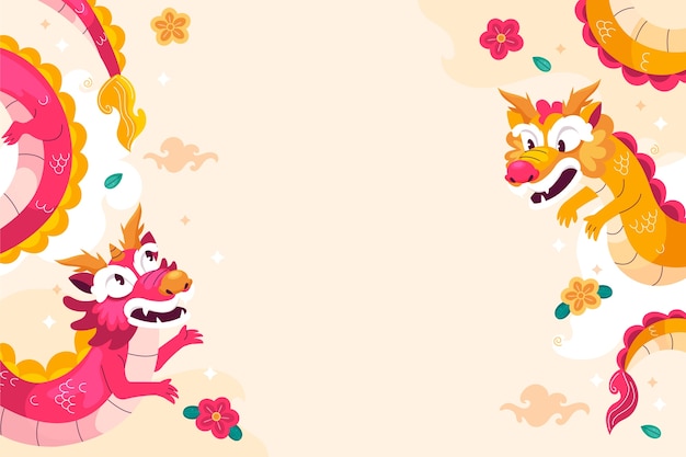 Hình vector Bối cảnh cho lễ hội mừng năm mới của Trung Quốc